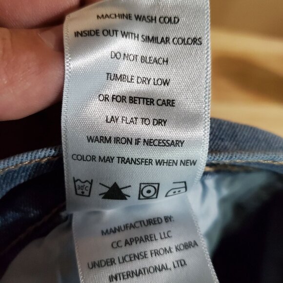 Nicole Miller Jeans Women Size 10 Blue Soho High Rise Ankle Slim Distressed Deni - Picture 5 of 14